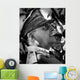 Digitally Restored Vector Portrait Wall Decal Design 65