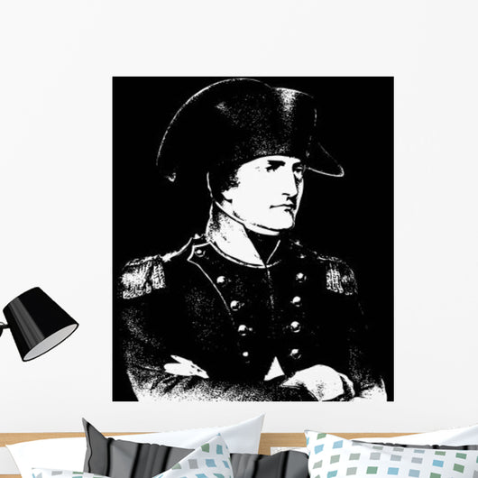 Vector Illustration Napoleon Bonaparte Wall Decal