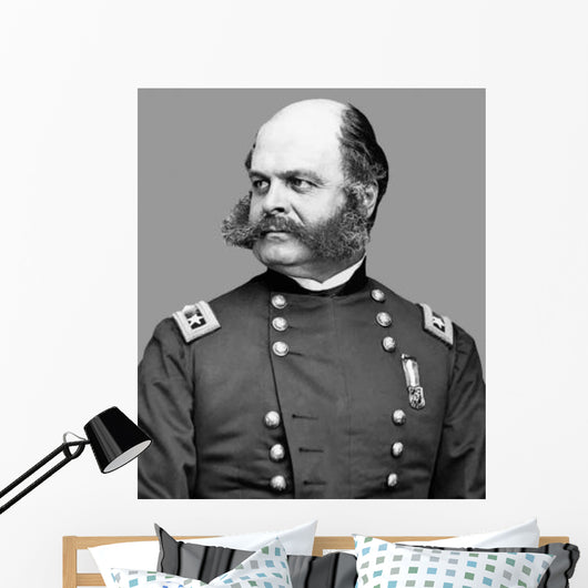 Digitally Restored Vector Portrait Wall Decal Design 64