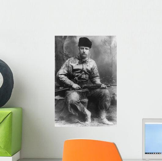 Digitally Restored Vector Portrait Wall Decal Design 62