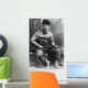 Digitally Restored Vector Portrait Wall Decal Design 62