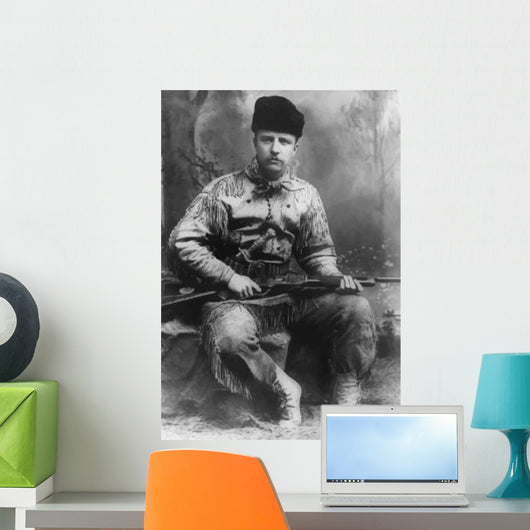 Digitally Restored Vector Portrait Wall Decal Design 62
