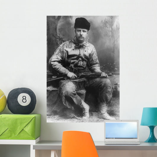 Digitally Restored Vector Portrait Wall Decal Design 62