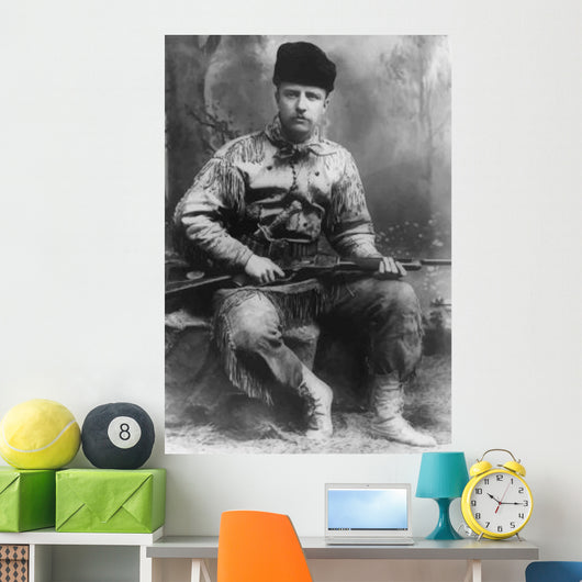 Digitally Restored Vector Portrait Wall Decal Design 62