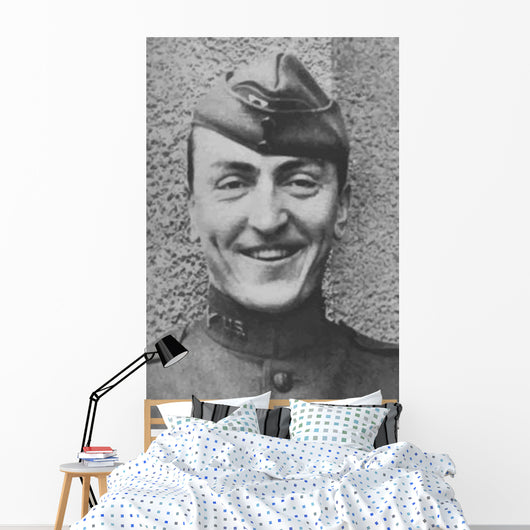 Digitally Restored Vector Portrait Wall Decal Design 61