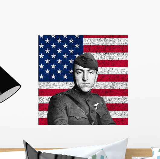 Digitally Restored Vector Portrait Wall Decal Design 60