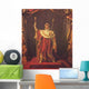 Digitally Restored Vector Painting Wall Decal Design 24