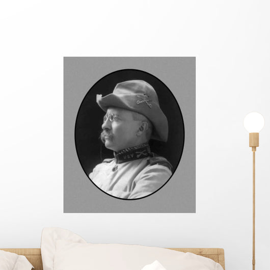 Digitally Restored Vector Portrait Wall Decal Design 59