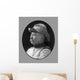 Digitally Restored Vector Portrait Wall Decal Design 59