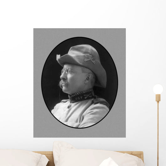 Digitally Restored Vector Portrait Wall Decal Design 59
