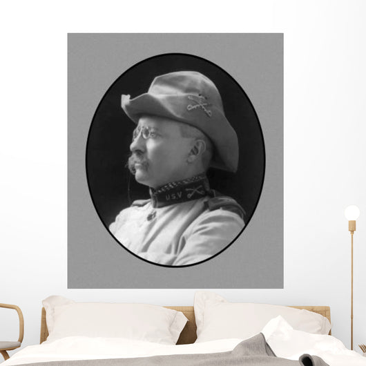 Digitally Restored Vector Portrait Wall Decal Design 59