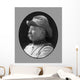 Digitally Restored Vector Portrait Wall Decal Design 59
