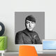 Digitally Restored Vector Portrait Wall Decal Design 58