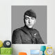 Digitally Restored Vector Portrait Wall Decal Design 58
