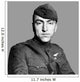 Digitally Restored Vector Portrait Wall Decal Design 58