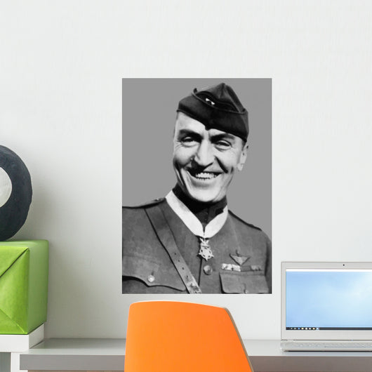 Digitally Restored Vector Portrait Wall Decal Design 57