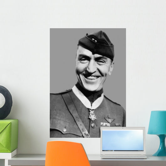 Digitally Restored Vector Portrait Wall Decal Design 57