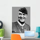 Digitally Restored Vector Portrait Wall Decal Design 57