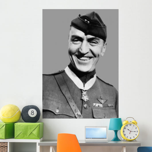 Digitally Restored Vector Portrait Wall Decal Design 57