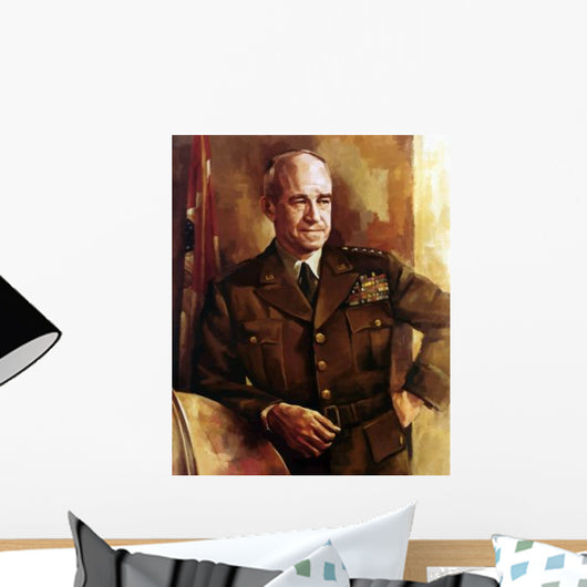 Digitally Restored Vector Portrait Wall Decal Design 55