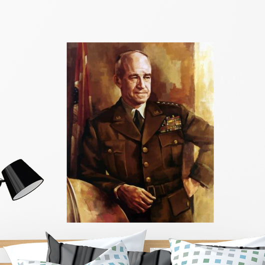 Digitally Restored Vector Portrait Wall Decal Design 55