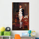 Digitally Restored Vector Painting Wall Decal Design 23
