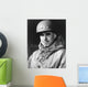 Digitally Restored Vector Portrait Wall Decal Design 54