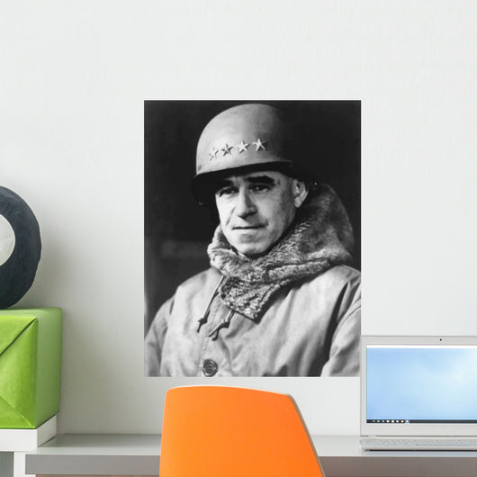 Digitally Restored Vector Portrait Wall Decal Design 54