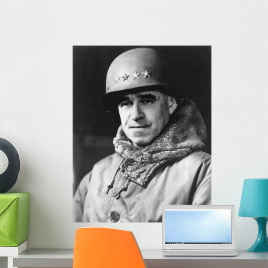 Digitally Restored Vector Portrait Wall Decal Design 54