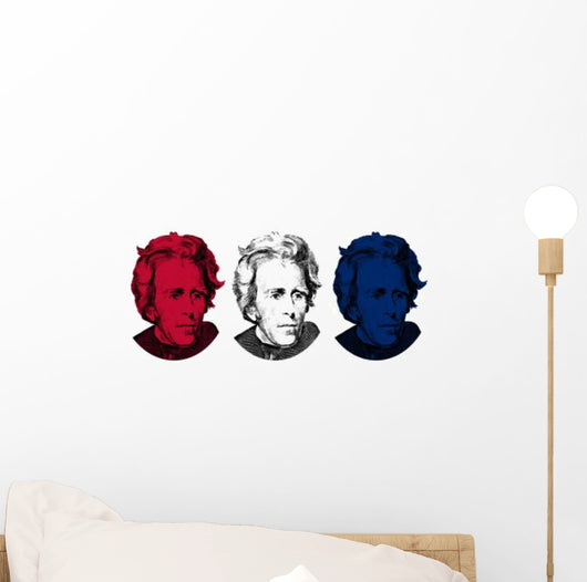 Vector Image President Andrew Wall Decal