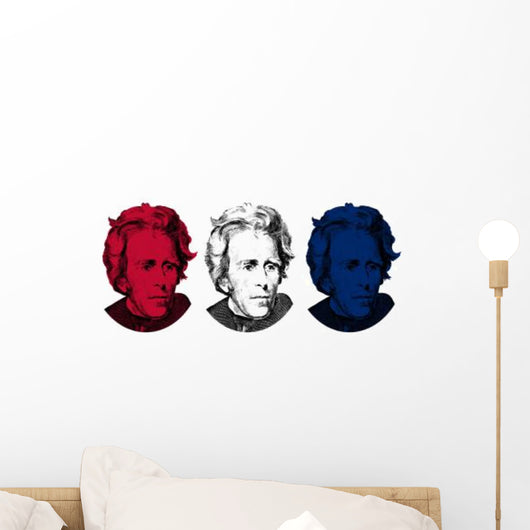 Vector Image President Andrew Wall Decal
