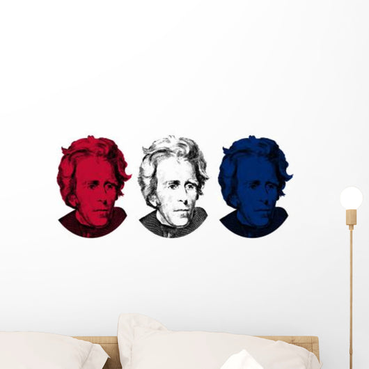 Vector Image President Andrew Wall Decal