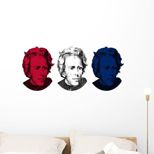 Vector Image President Andrew Wall Decal