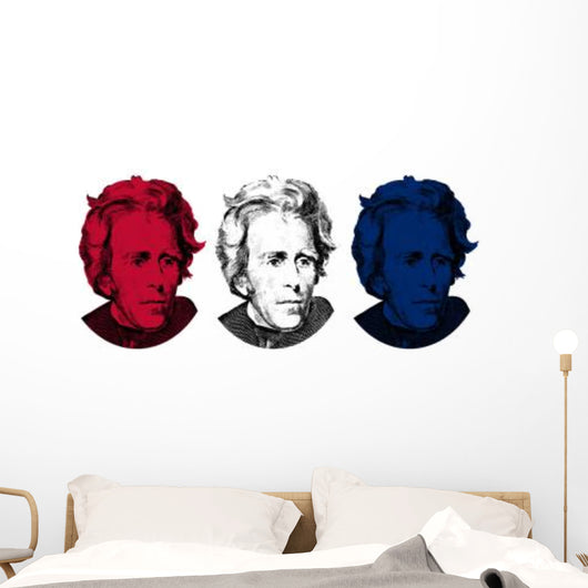 Vector Image President Andrew Wall Decal