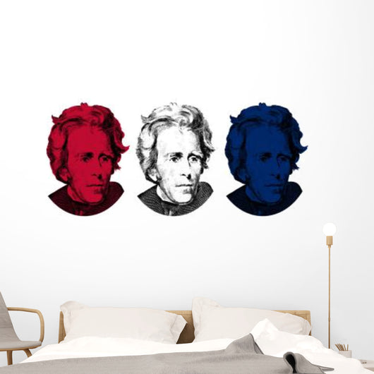 Vector Image President Andrew Wall Decal