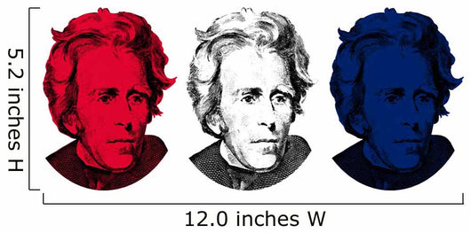 Vector Image President Andrew Wall Decal