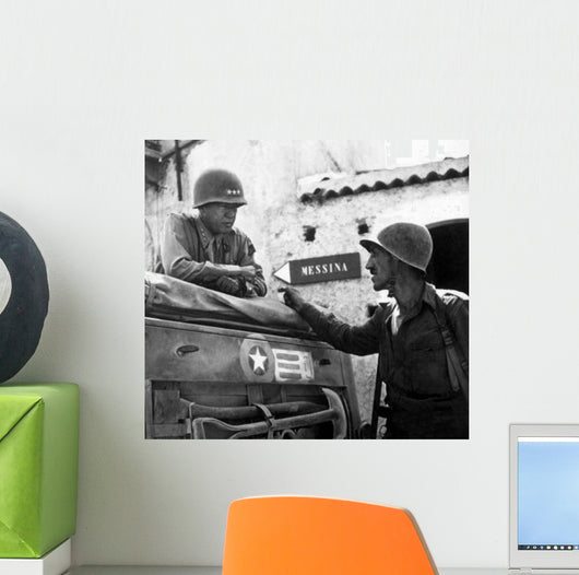 General George Smith Patton Wall Decal