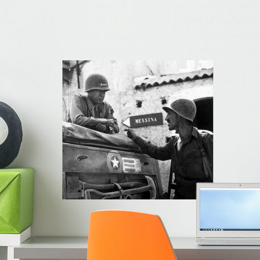 General George Smith Patton Wall Decal