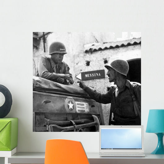 General George Smith Patton Wall Decal