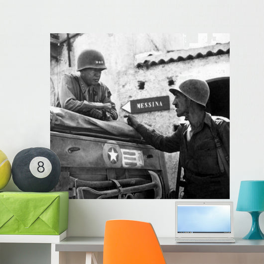 General George Smith Patton Wall Decal