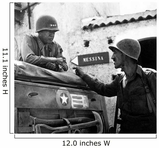 General George Smith Patton Wall Decal