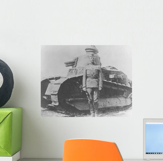 Digitally Restored Vector Image Wall Decal Design 4