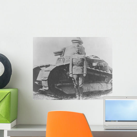 Digitally Restored Vector Image Wall Decal Design 4