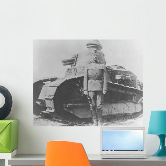 Digitally Restored Vector Image Wall Decal Design 4