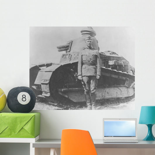 Digitally Restored Vector Image Wall Decal Design 4