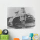 Digitally Restored Vector Image Wall Decal Design 4