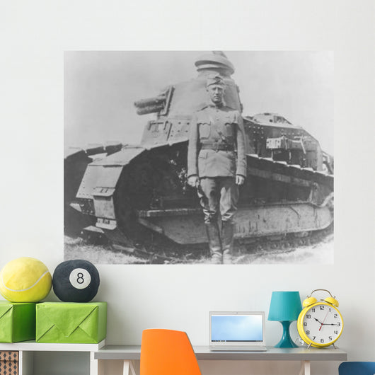 Digitally Restored Vector Image Wall Decal Design 4