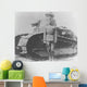 Digitally Restored Vector Image Wall Decal Design 4
