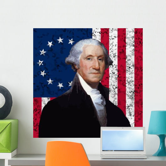 Digitally Restored Vector Portrait Wall Decal Design 49