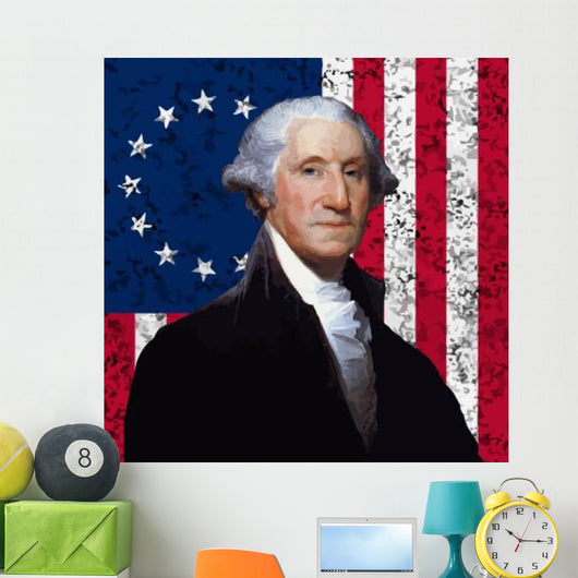Digitally Restored Vector Portrait Wall Decal Design 49